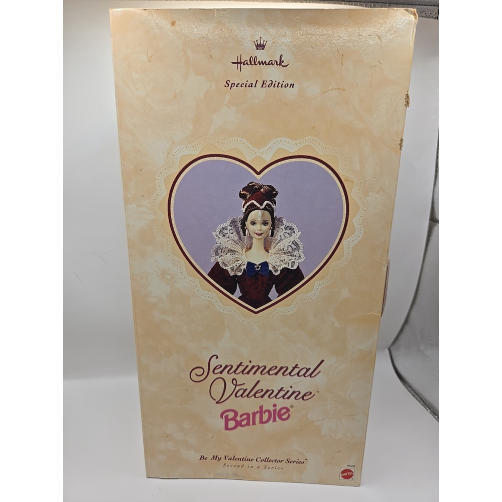 Hallmark Sentimental Valentine Barbie Doll 16536 Special Edition Mattel 1996 New